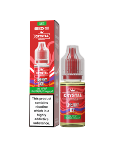 Crystal Nic Salts - Cherry Ice - 10ml E-liquid
